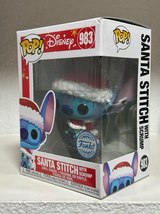 Funko Pop! Stitch y Angel Navidad