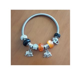 Pulsera de Cuentas con Abalorios