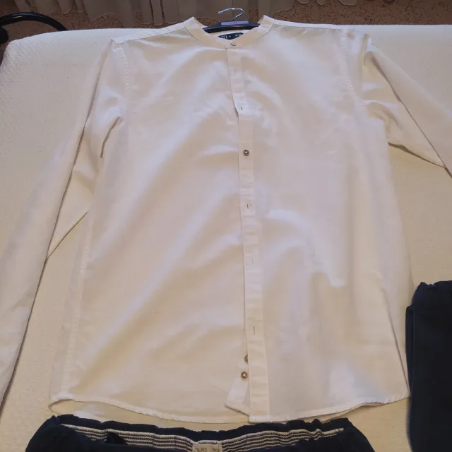 Lote Ropa Chico Blanca y Azul