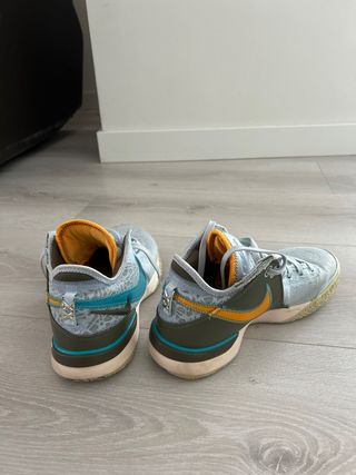 Zapatillas Baloncesto Nike Lebron XX Azul/Verdes