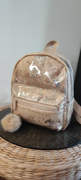 Mochila Zara niña glitter