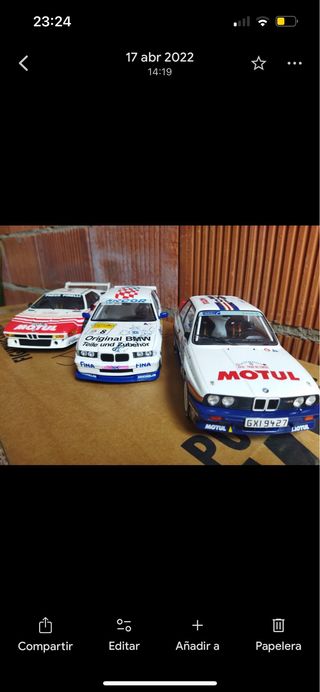 3 Maquetas Exclusivas BMW M3 E30
