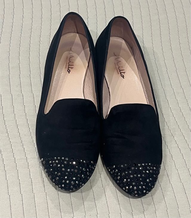 Bailarinas Milto Negras con Pedrería