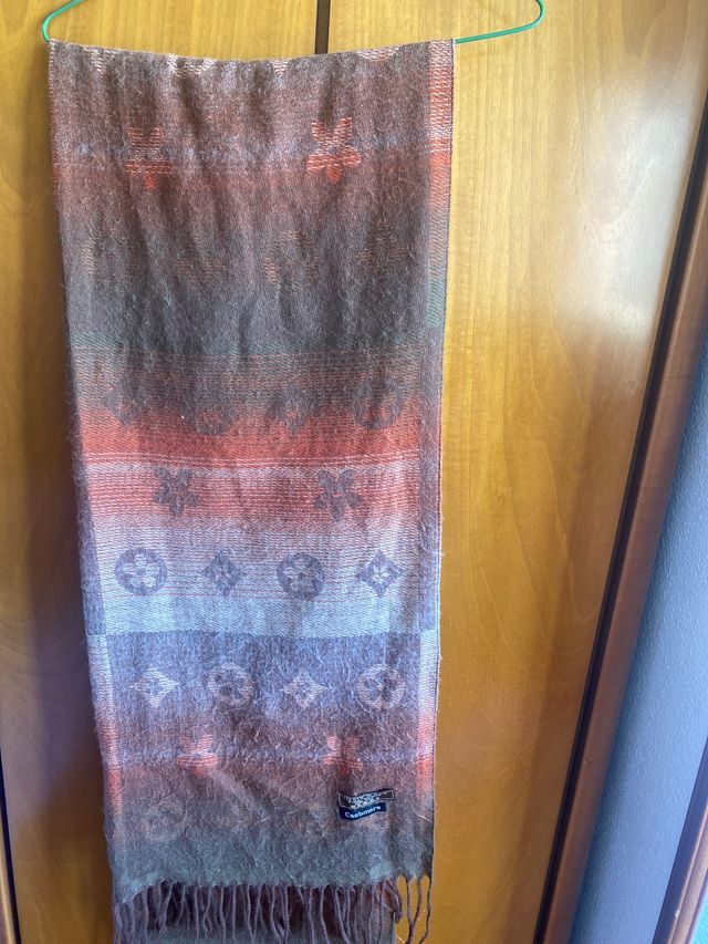 Bufanda de Cachemira con Estampado