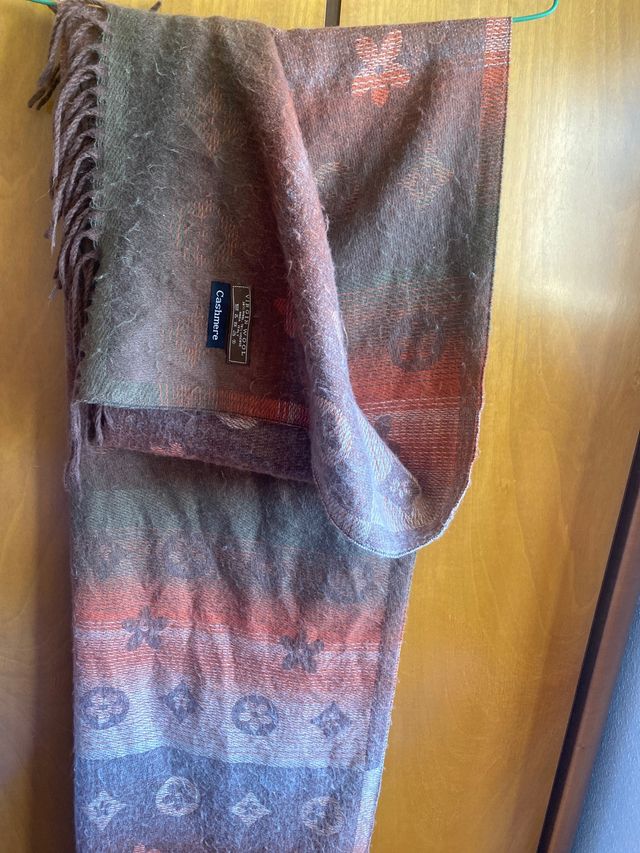 Bufanda de Cachemira con Estampado