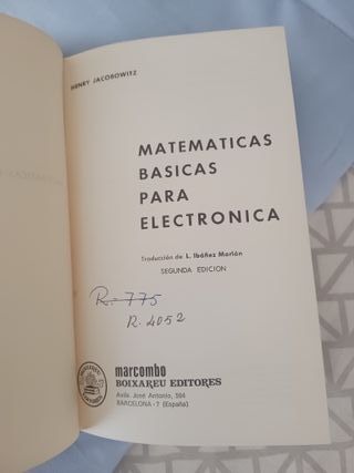 libros antiguos de electrónica