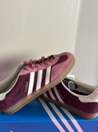 Adidas Gazelle Indoor Rosa/Burdeos
