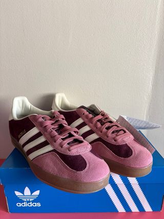 Adidas Gazelle Indoor Rosa/Burdeos