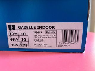 Adidas Gazelle Indoor Rosa/Burdeos
