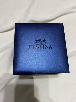 Reloj Festina Hombre Negro/Plata