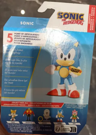 Sonic The Hedgehog Action Figure Jakks