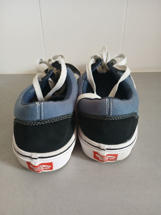 Zapatillas Vans Old Skool Azul y Negro