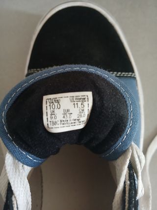 Zapatillas Vans Old Skool Azul y Negro