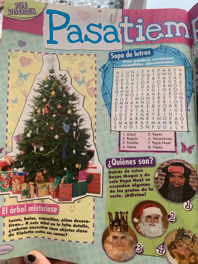 Revista Violetta Navidad