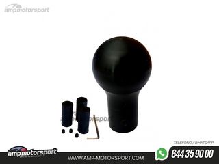 POMO REDONDO UNIVERSAL DE NYLON NEGRO