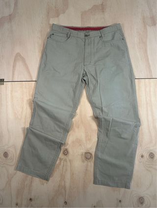 Pantalón Burberry Baggy L Verde Oliva