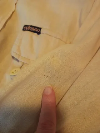 Camicia lino Chicago Western