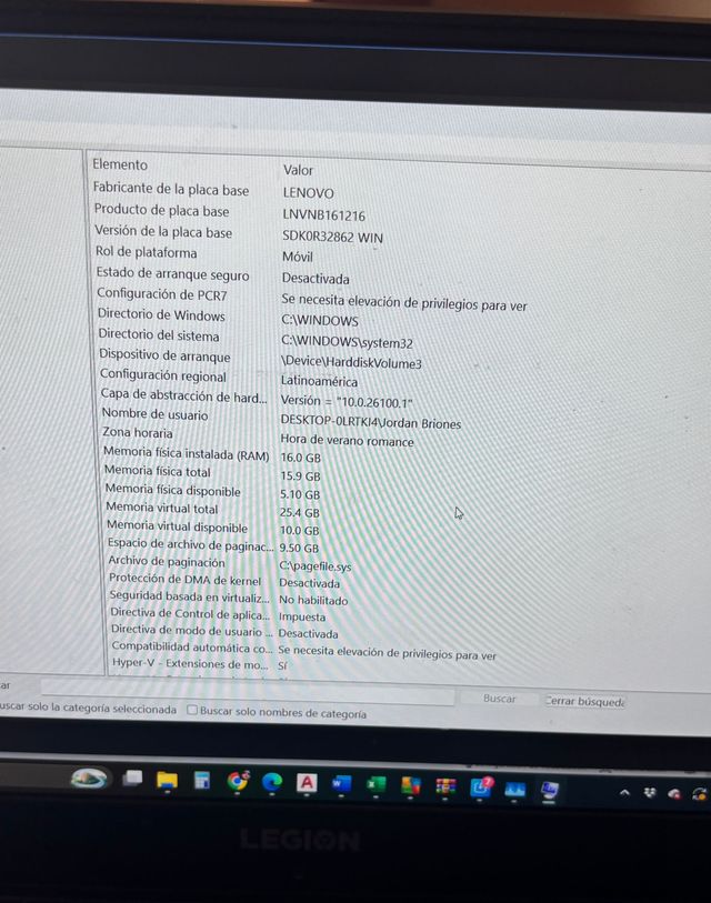 Lenovo Legion Y540-15IRH. Portatil Gaming