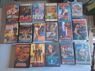 Películas VHS Terror, Ciencia Ficción y Más