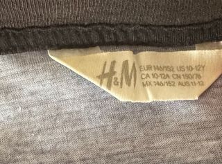 Camisola H&M Palmeiras 10-12A (146/152)