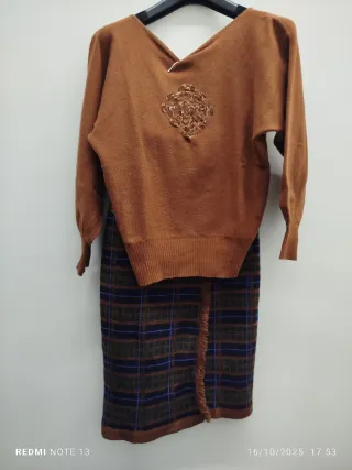 Maglia vintage marrone