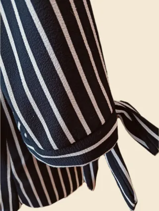 Blusa vestido marinero rayas