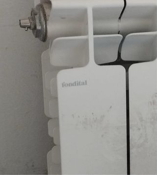 Radiadores de aluminio blancos