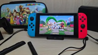 Nintendo Switch Rosso/Blu + Giochi