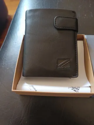 Cartera Pepe Jeans Piel Negra Nueva