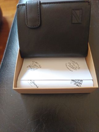 Cartera Pepe Jeans Piel Negra Nueva