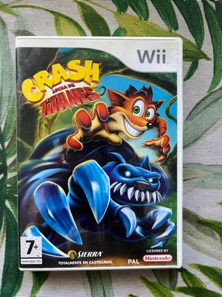Lote 2 juegos Wii: Sonic y Crash