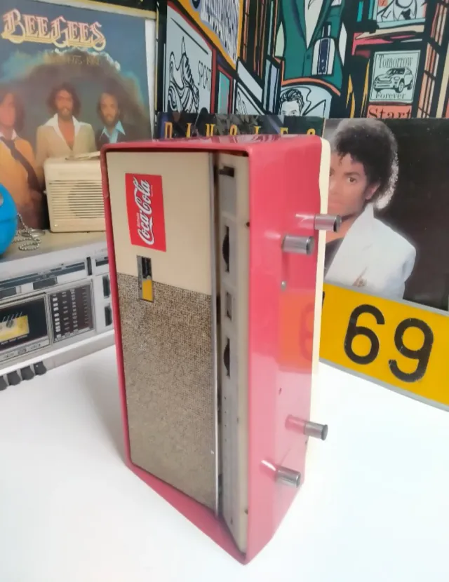 Radio Transistor Sharp BH-350 Roja/Beige