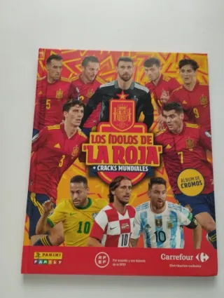 Álbum Panini Los Ídolos de La Roja