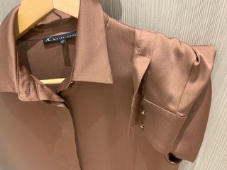 Camisa Maira Conde Marrón Talla 42