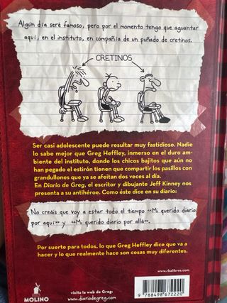 Diario de Greg 1 - Un pringao total