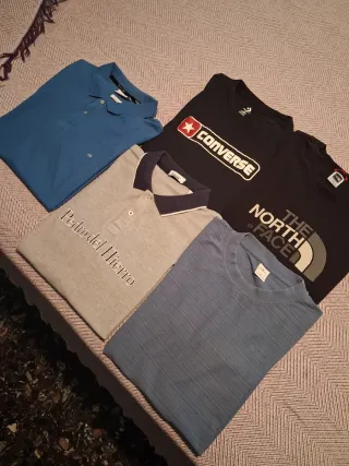 Lote 5 Camisetas Polo Talla XL