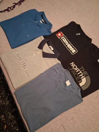 Lote 5 Camisetas Polo Talla XL