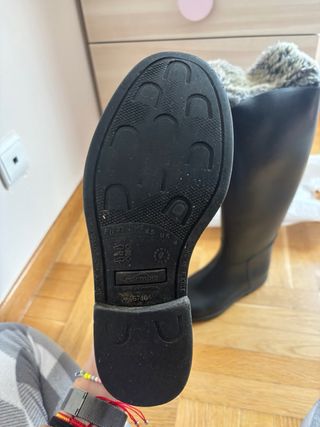 Botas de agua negras