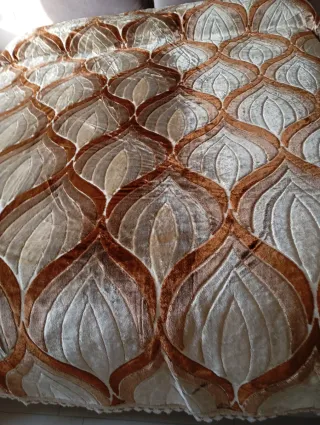 Copriletto matrimoniale velluto invernale