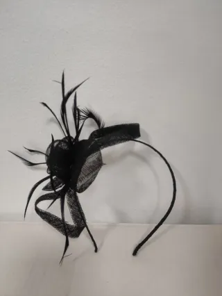 Diadema/Tocado Negro Halloween