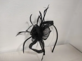 Diadema/Tocado Negro Halloween