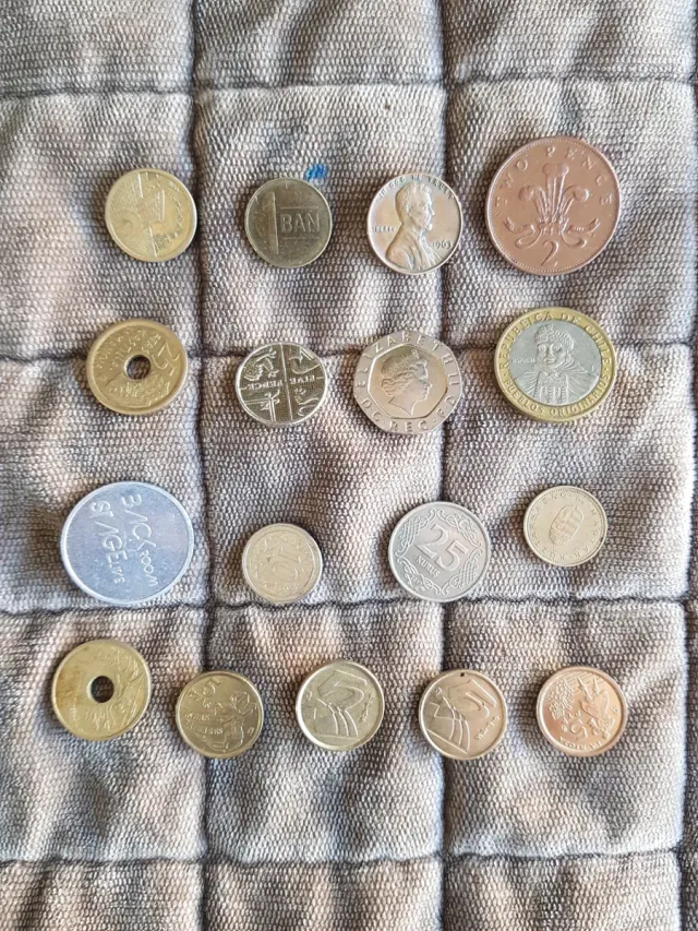 Lote monedas antiguas