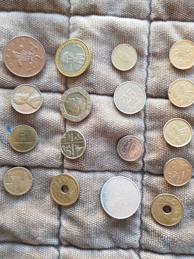 Lote monedas antiguas
