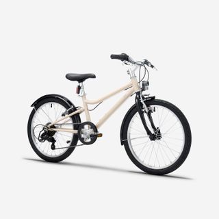 Bicicleta Todocamino BTWIN 500 Niños 6-9 Años Beis 20"