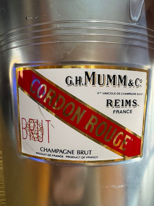 Secchiello Ghiaccio Mumm Cordon Rouge