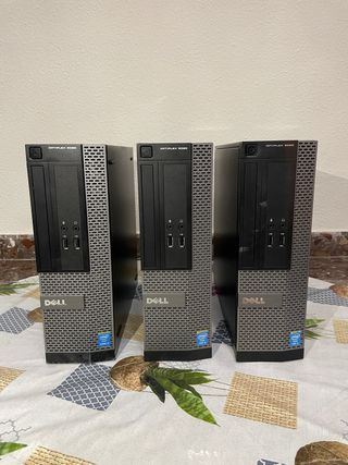 Lote 3 Ordenadores Dell