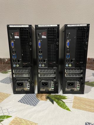 Lote 3 Ordenadores Dell