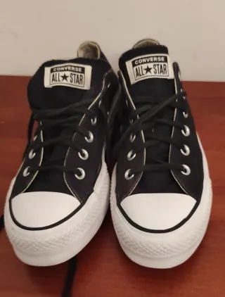 Converse talla 39.5 plataforma 