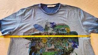 Camiseta nueva Desigual Azul Talla L