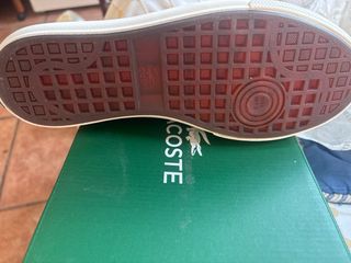 Zapatilla Lacoste Azul Tela Vaquera Nueva